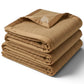 Coperta di lana - Somma - Cammello