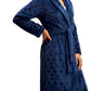 vestaglia - donna - ciniglia rombi