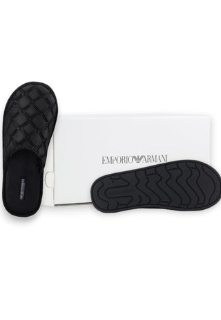 armani pantofole nere