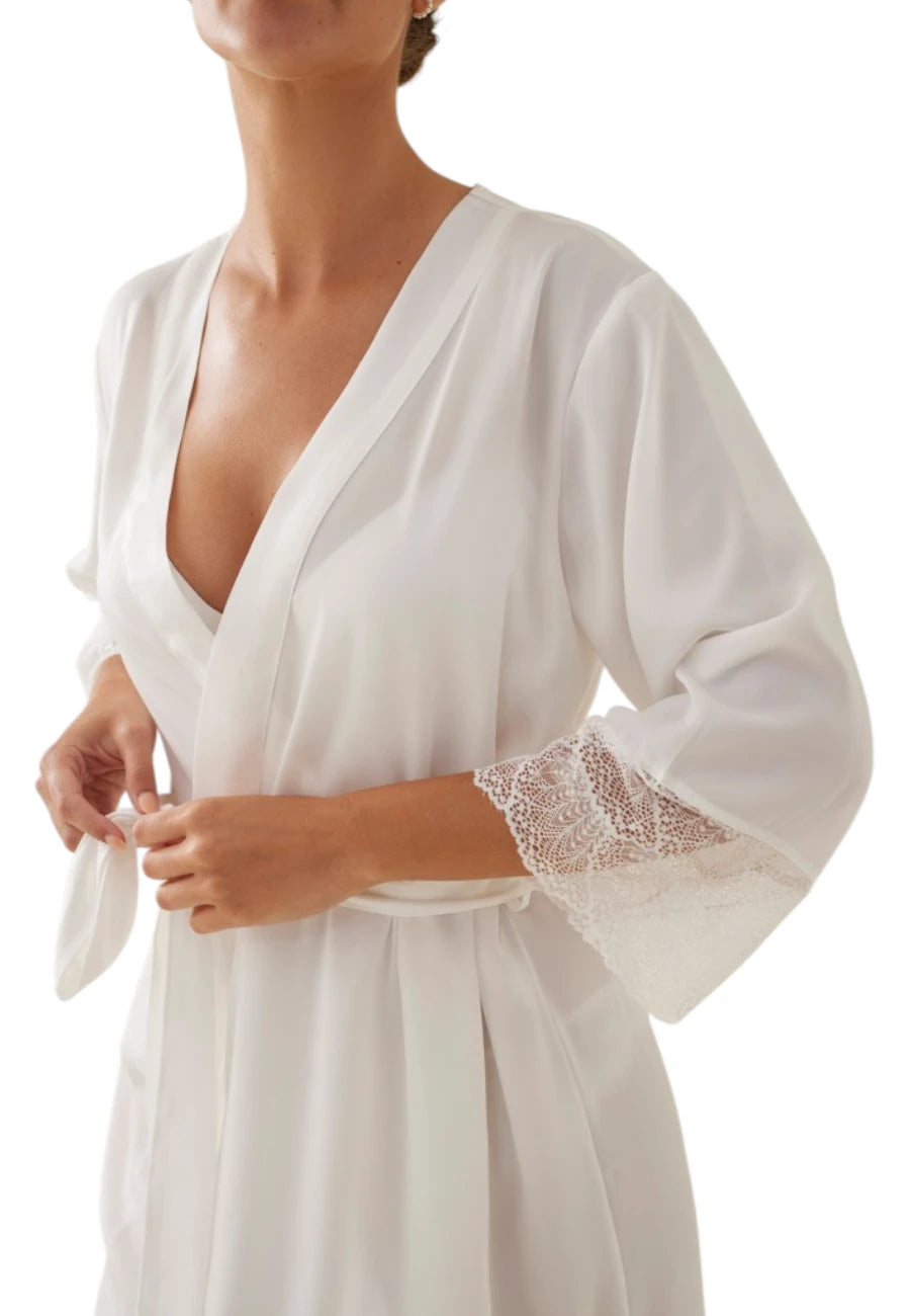 vestaglia sposa raso 