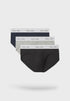 3 slip calvin klein corsivo