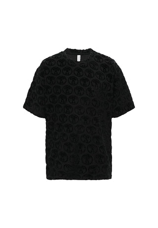 Moschino shirt jersey jacquard all over