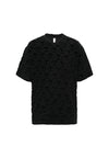 Moschino shirt jersey jacquard all over