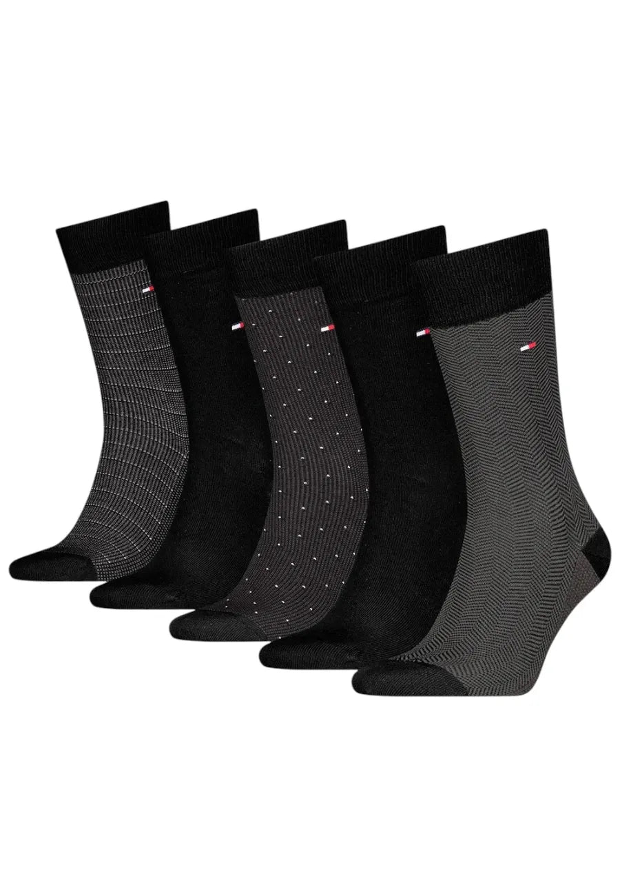 5pack socks - Tommy Hilfiger - gift box5