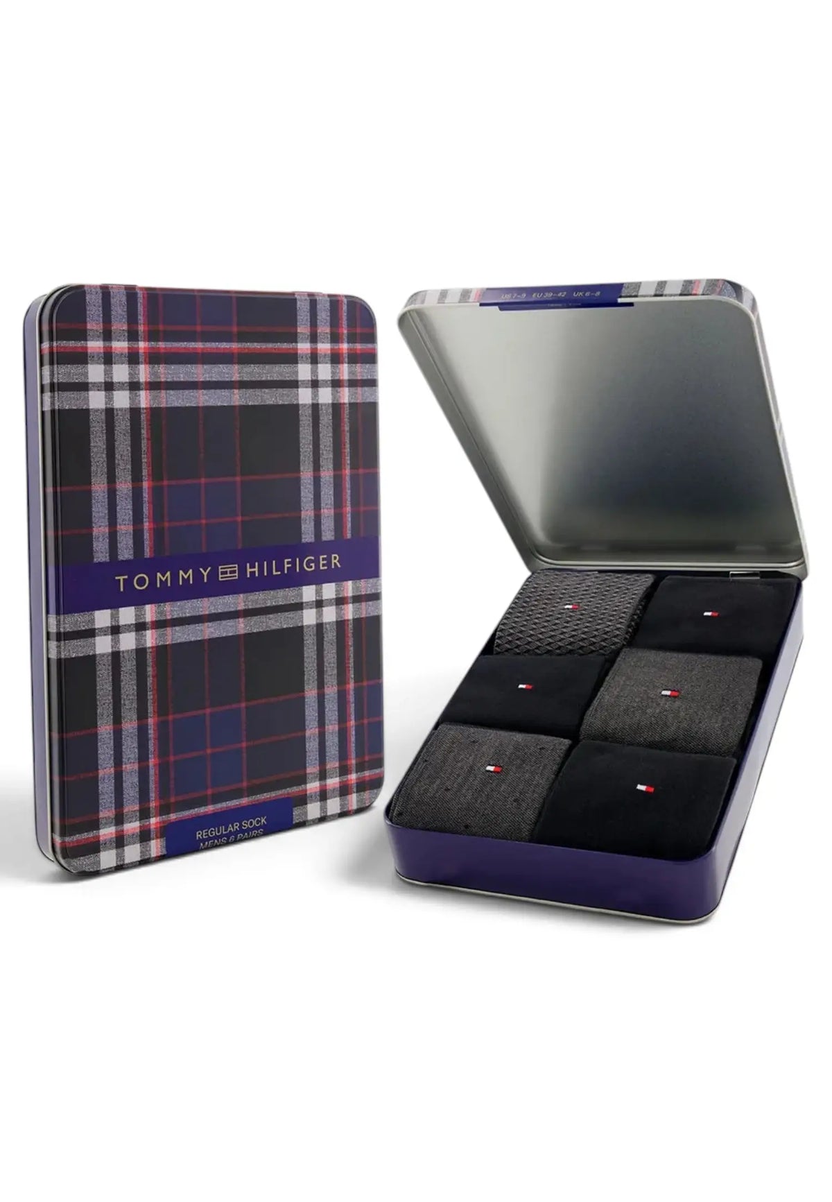  701241155 002  6calzini tommy hilfiger giftbox