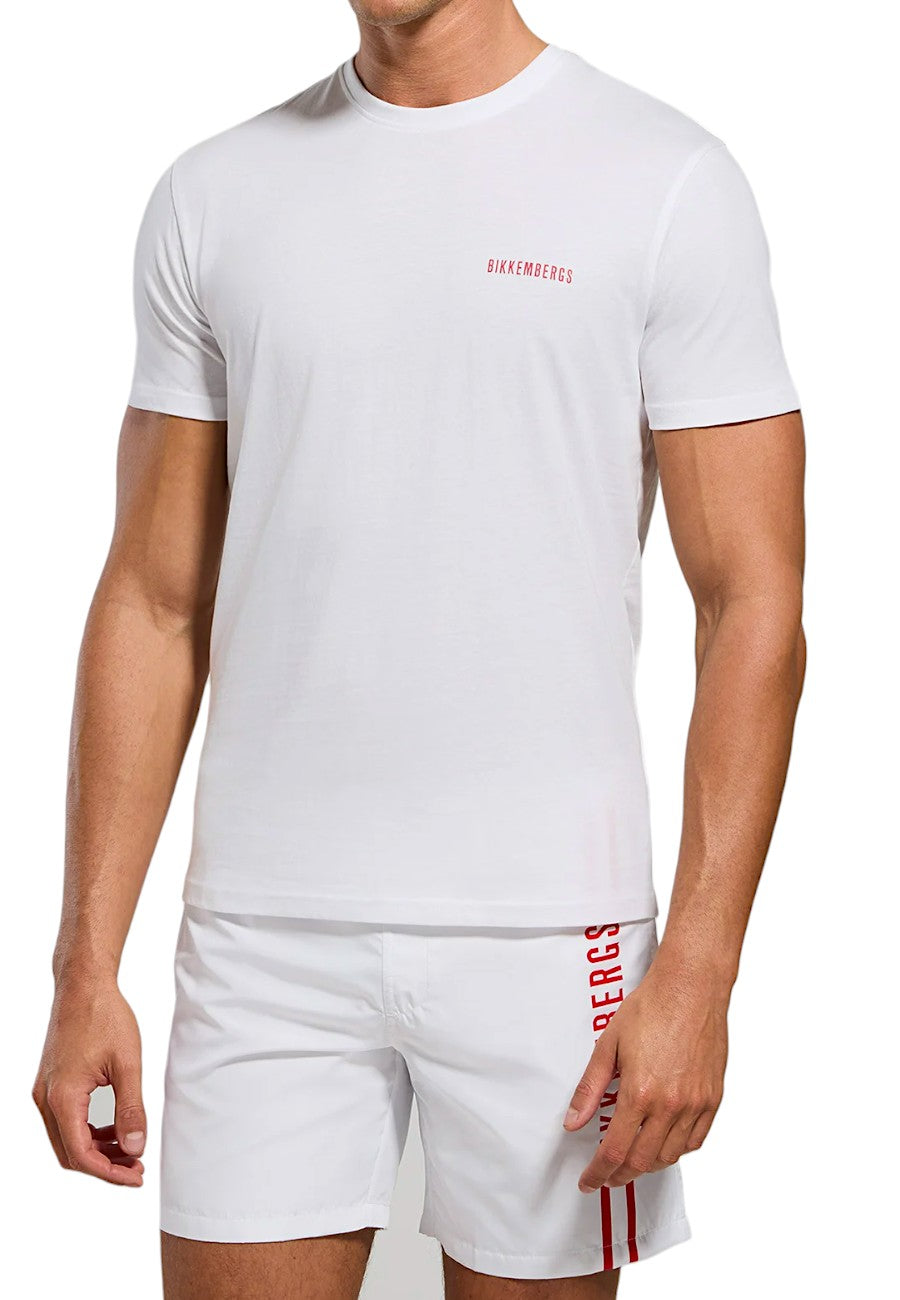 shirt bianca bikkembergs