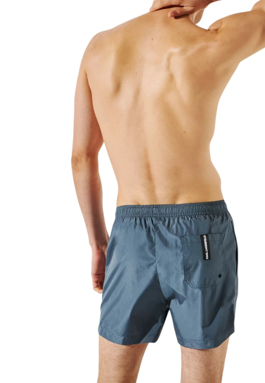 pantaloncino karl lagerfeld grigio