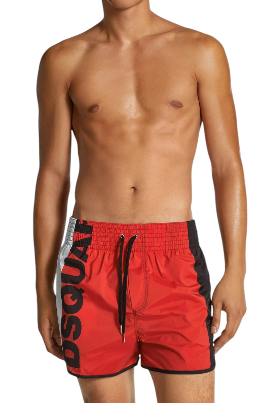 costume dsquared colour block