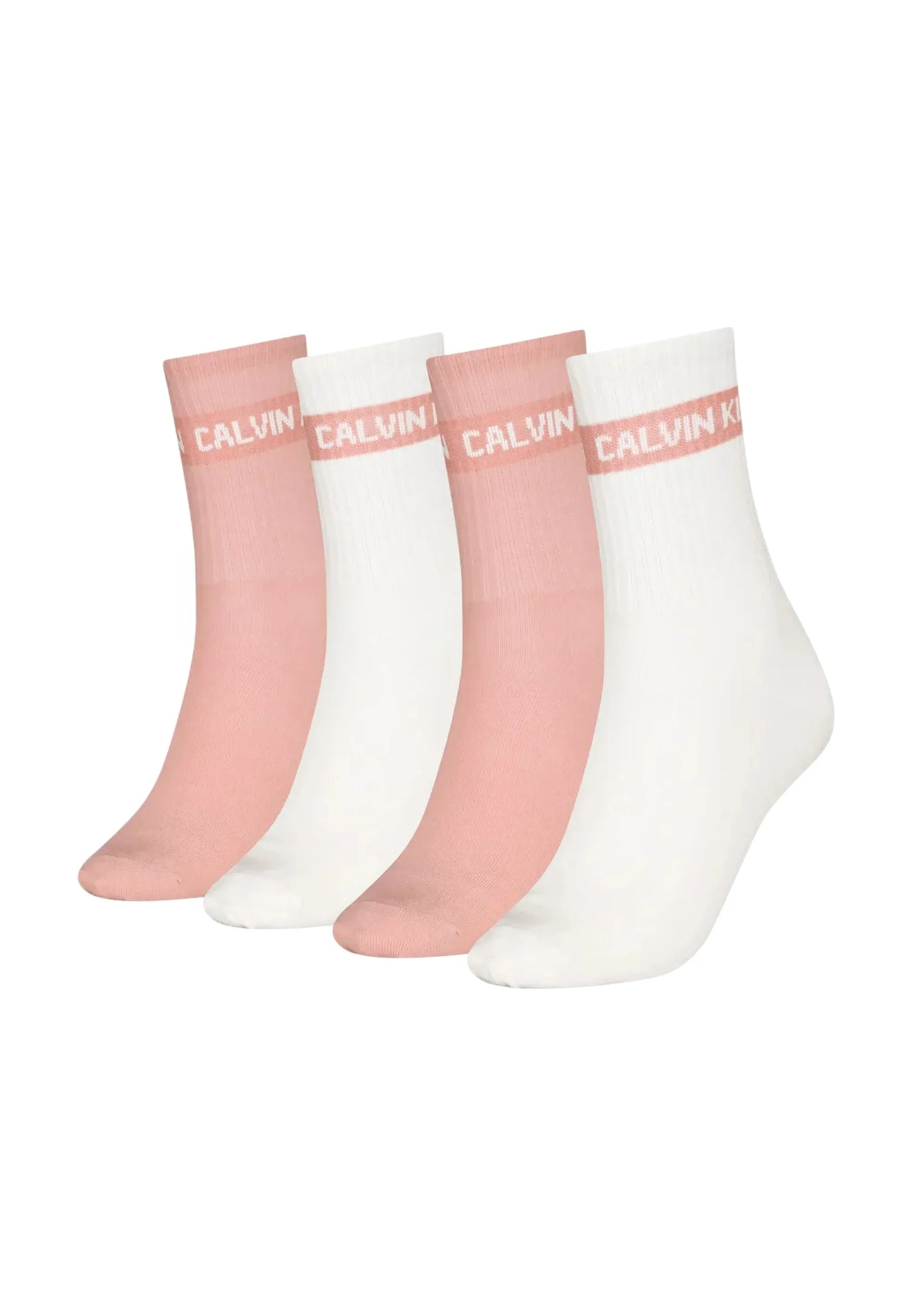 4 calzini CK rosa