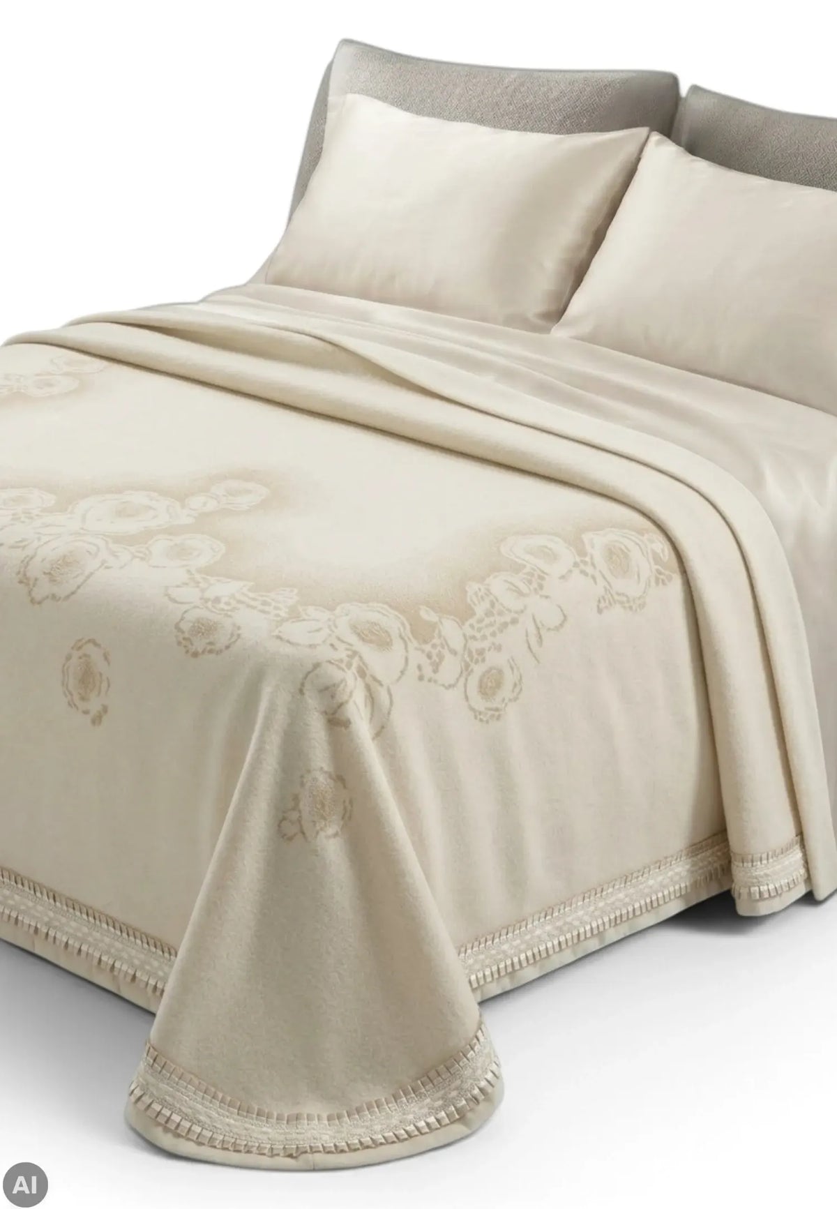 Coperta di lana somma romantica