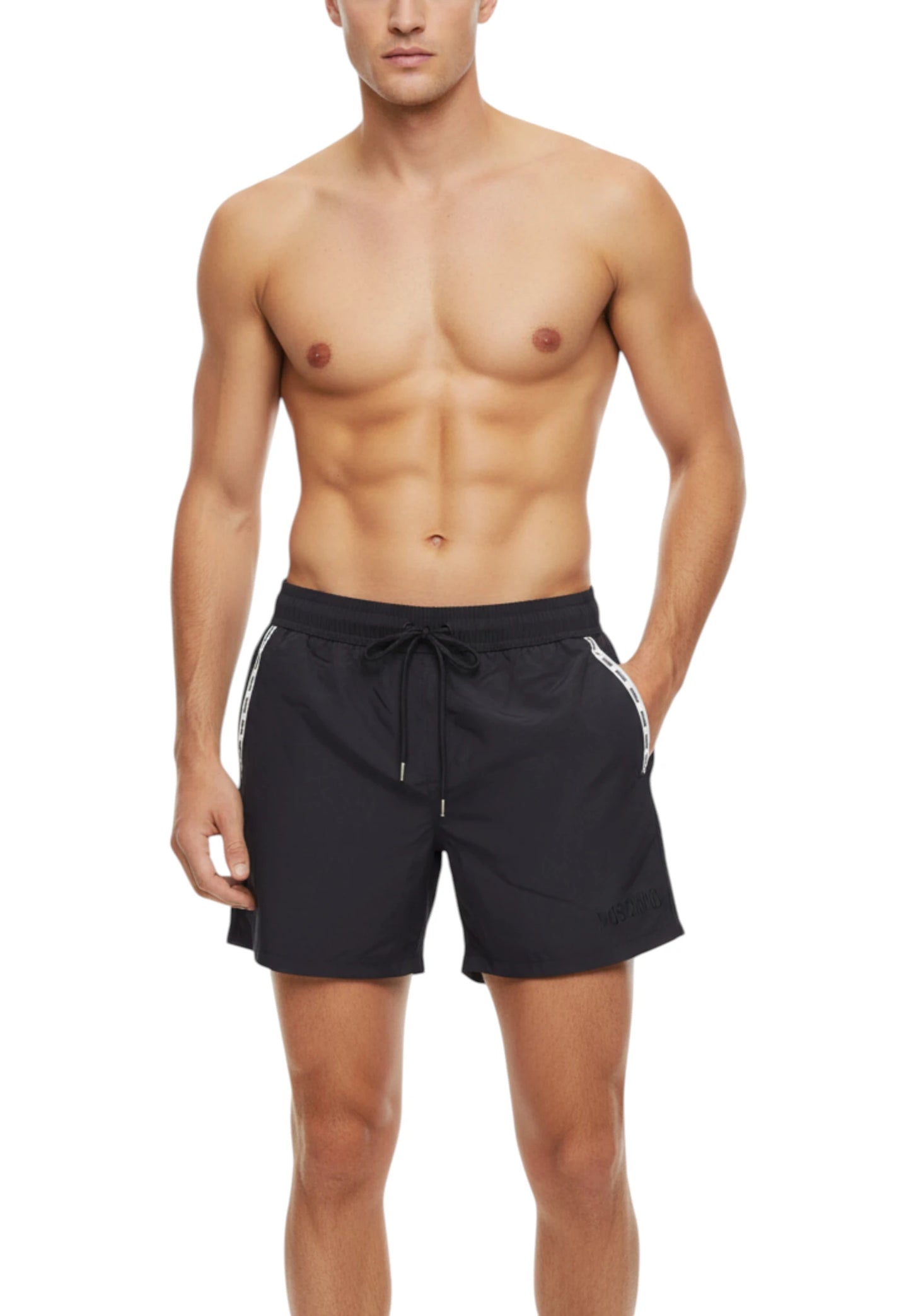 Costume da bagno moschino uomo 2026 nero