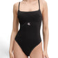 Costume intero Calvin Klein coppe nero