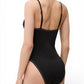 Costume intero Calvin Klein coppe nero mare
