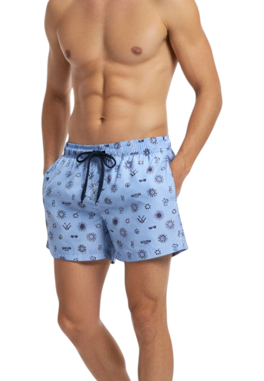 Costume moschino azzurro