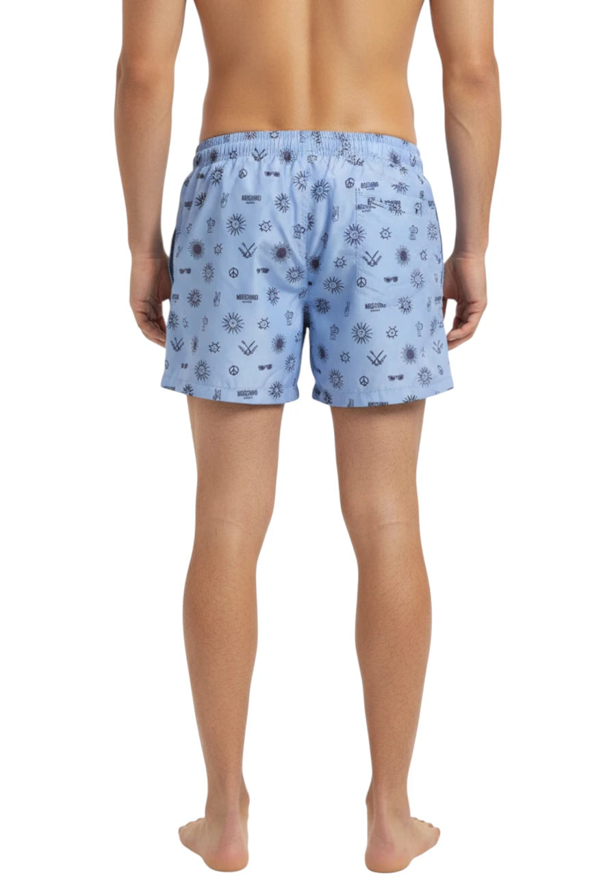 Costume moschino azzurro nuovo