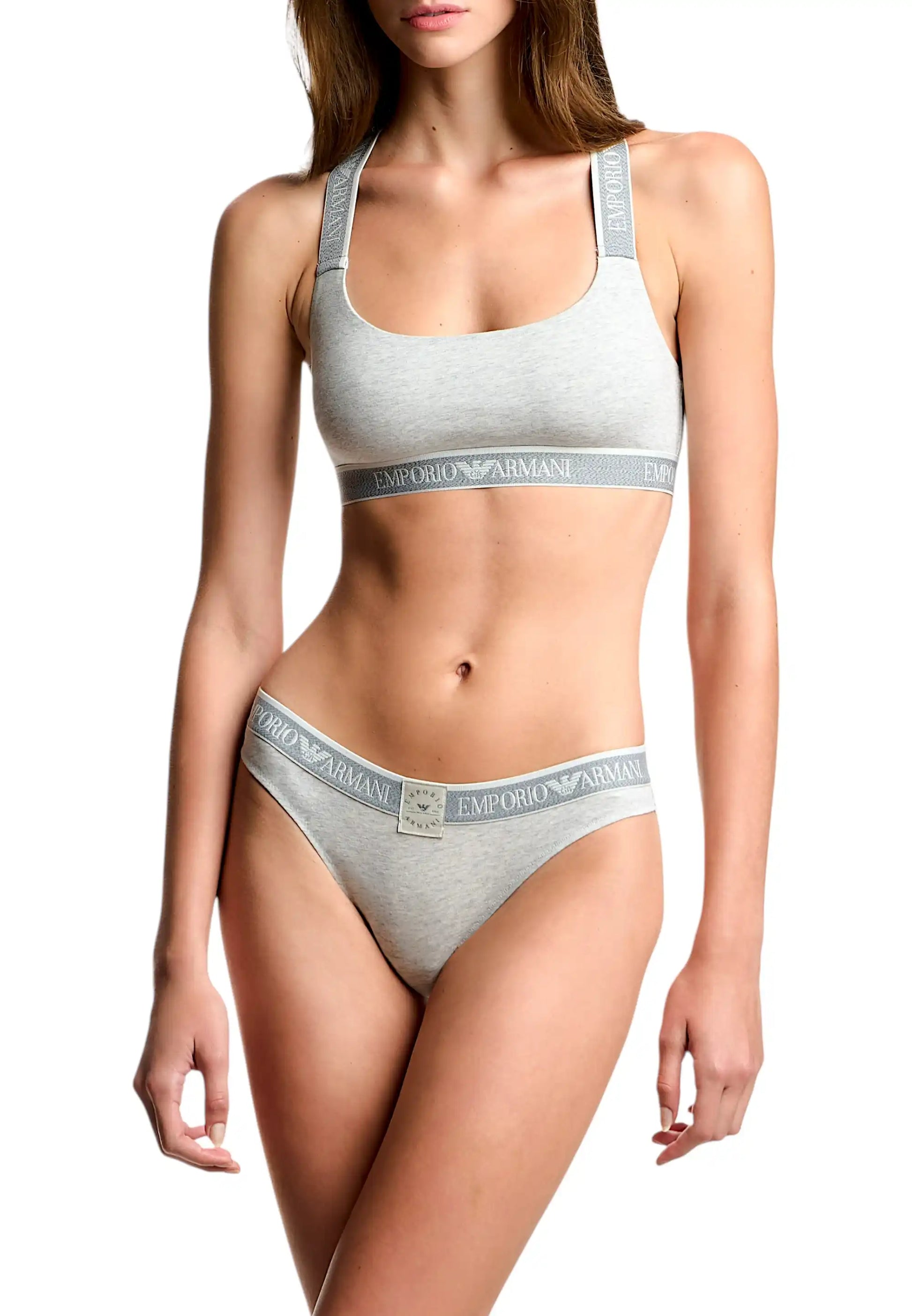 completo intimo armani grigio