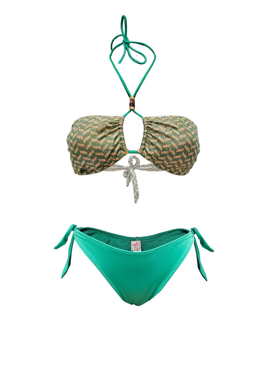 Pin Up stars bikini lamè spighetta