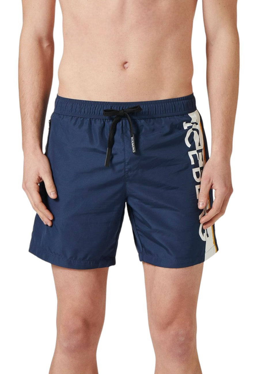 Iceberg pantaloncino navy yellow