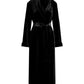 vestaglia velluto nero Ralph Lauren