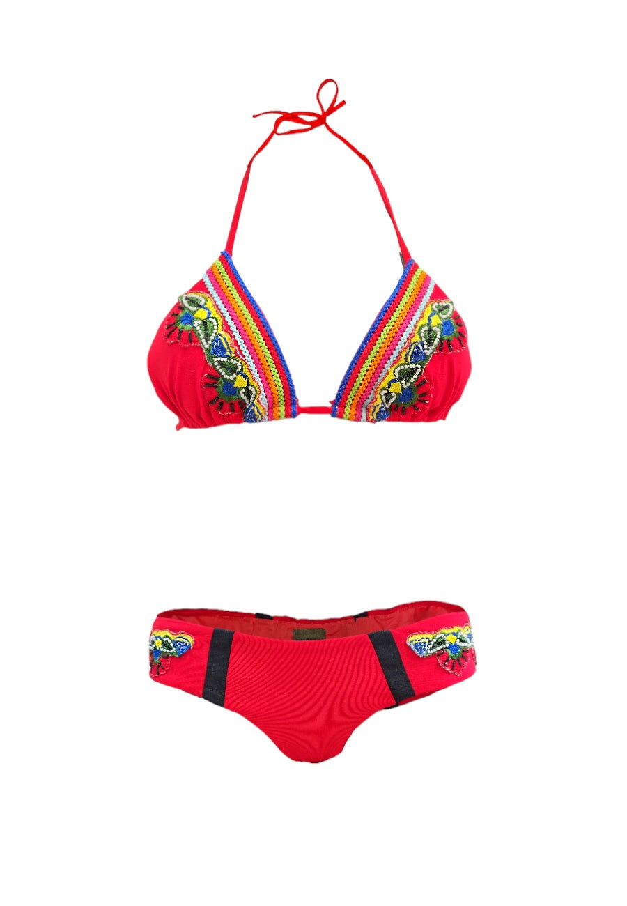 miss bikini rosso