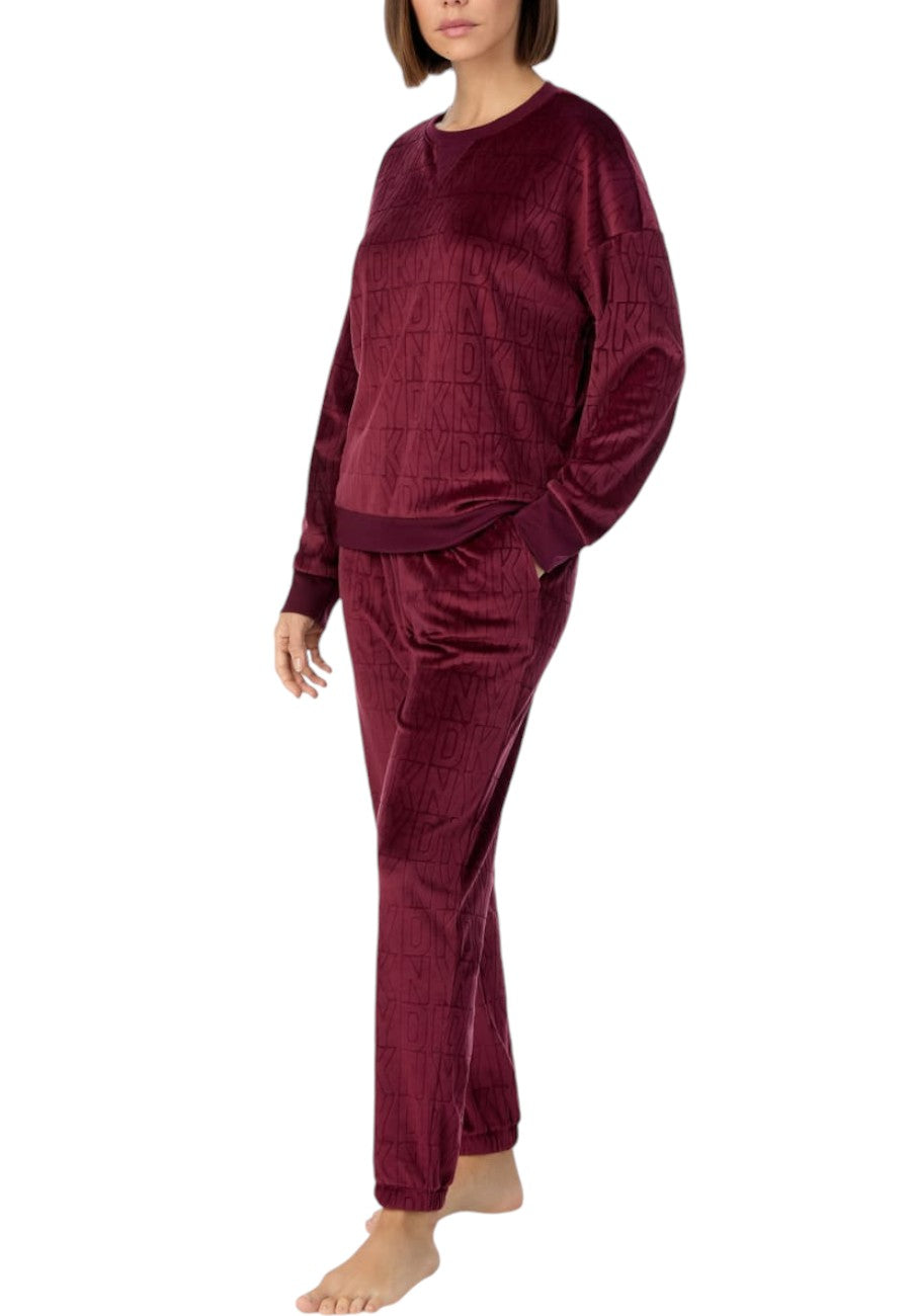 DKNY pigiama donna all over 