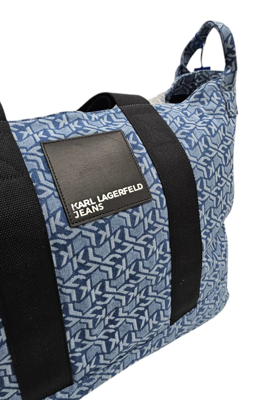 karl lagerfeld jeans denim borsa