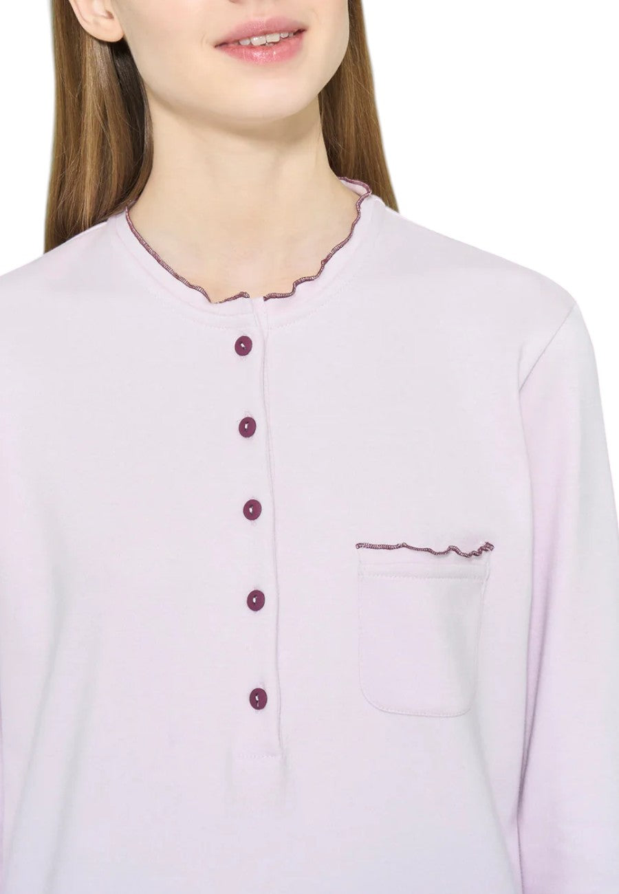Ragno pigiama donna taschino 