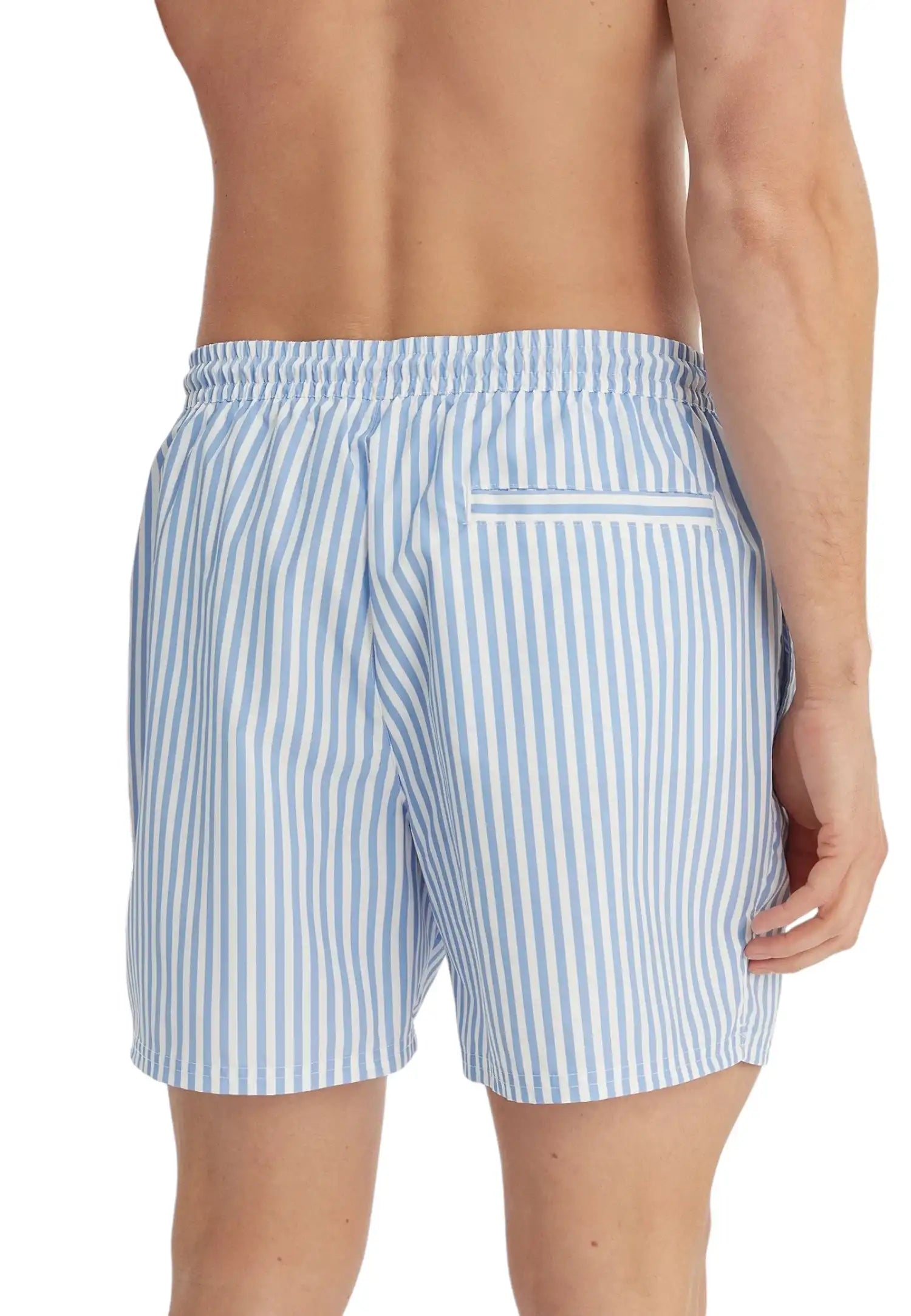LV00N61045 SNE costume calvin klein  azzurro righe