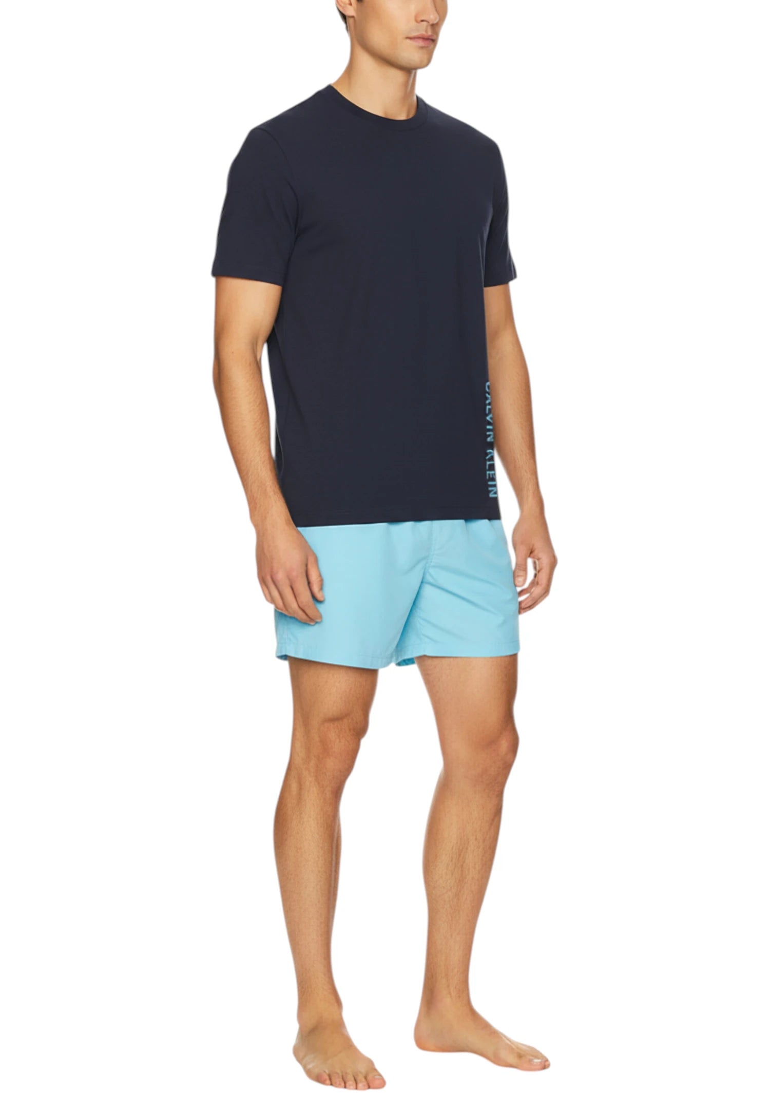 LV00NM3019 t shirt ck blu