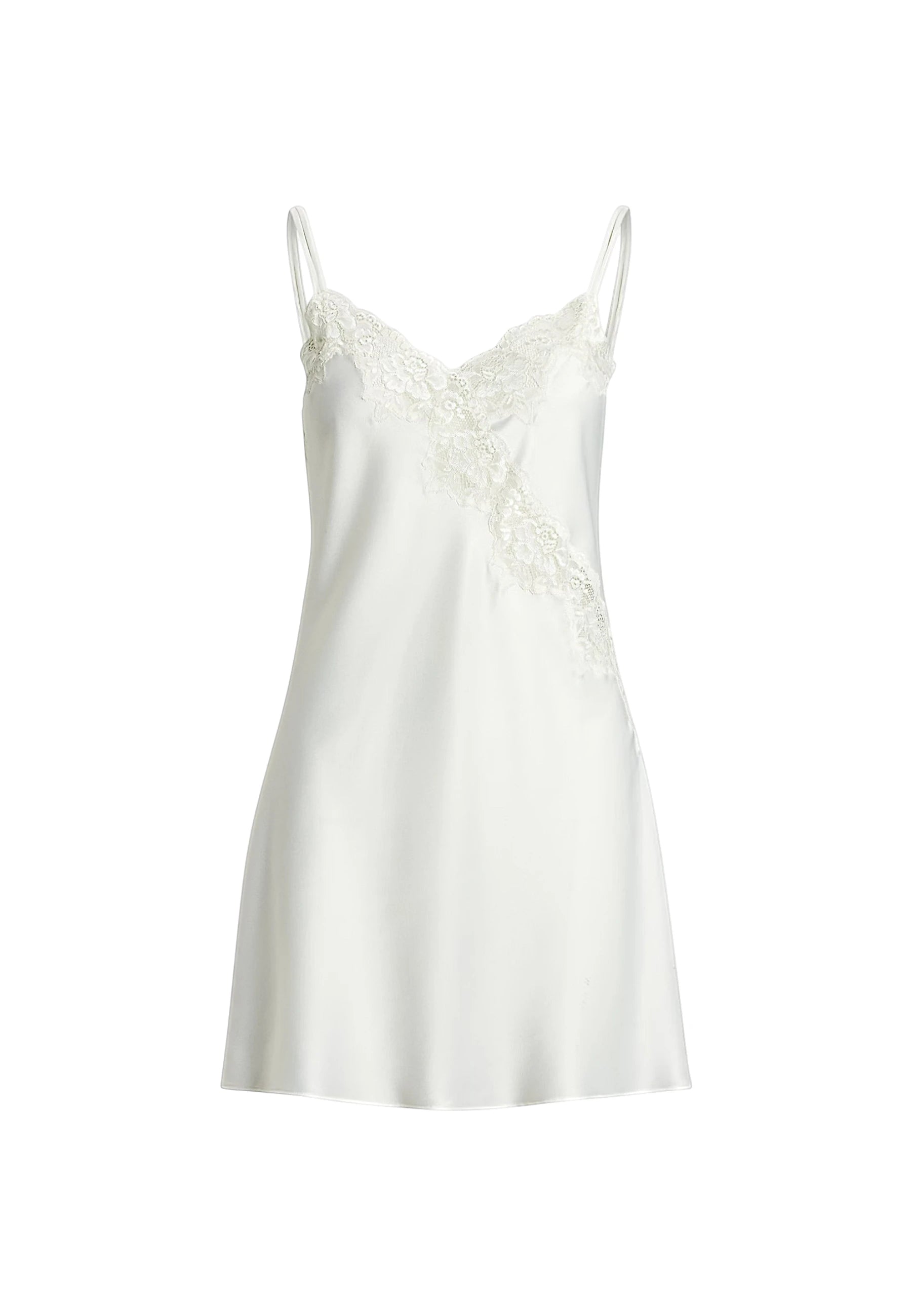 Lauren camicia sposa raso