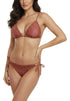 Miss bikini luxe tombolo V6084S Triangolo e brasiliana terracotta