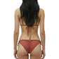 Miss bikini luxe tombolo V6084S Triangolo e brasiliana terracotta new collection
