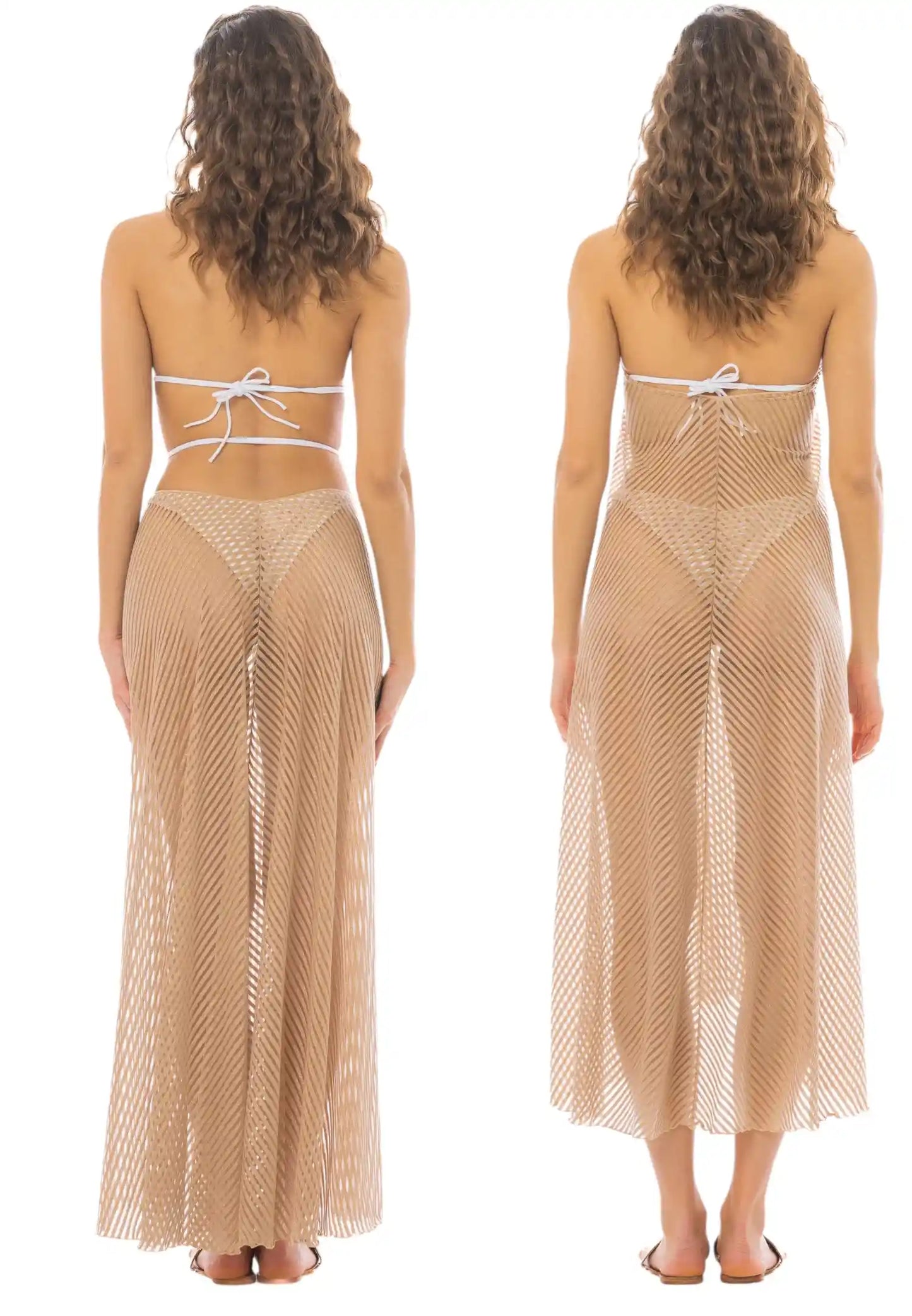 PG067AL pin up stars pareo oro righe