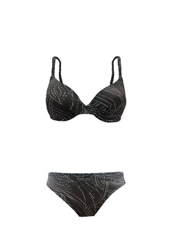 bikini Azuleja nero