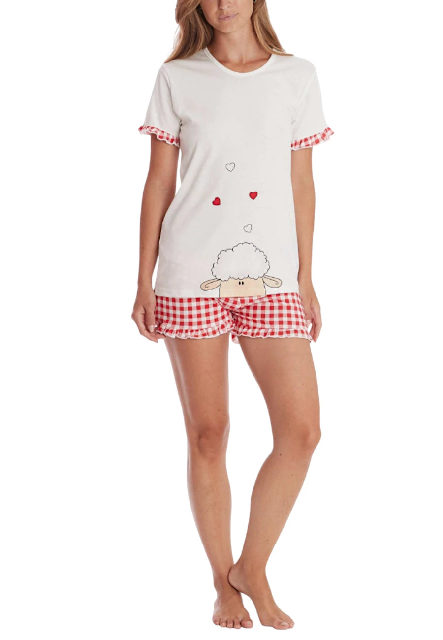 Pigiama - Happy People - donna - Vichy Happy People