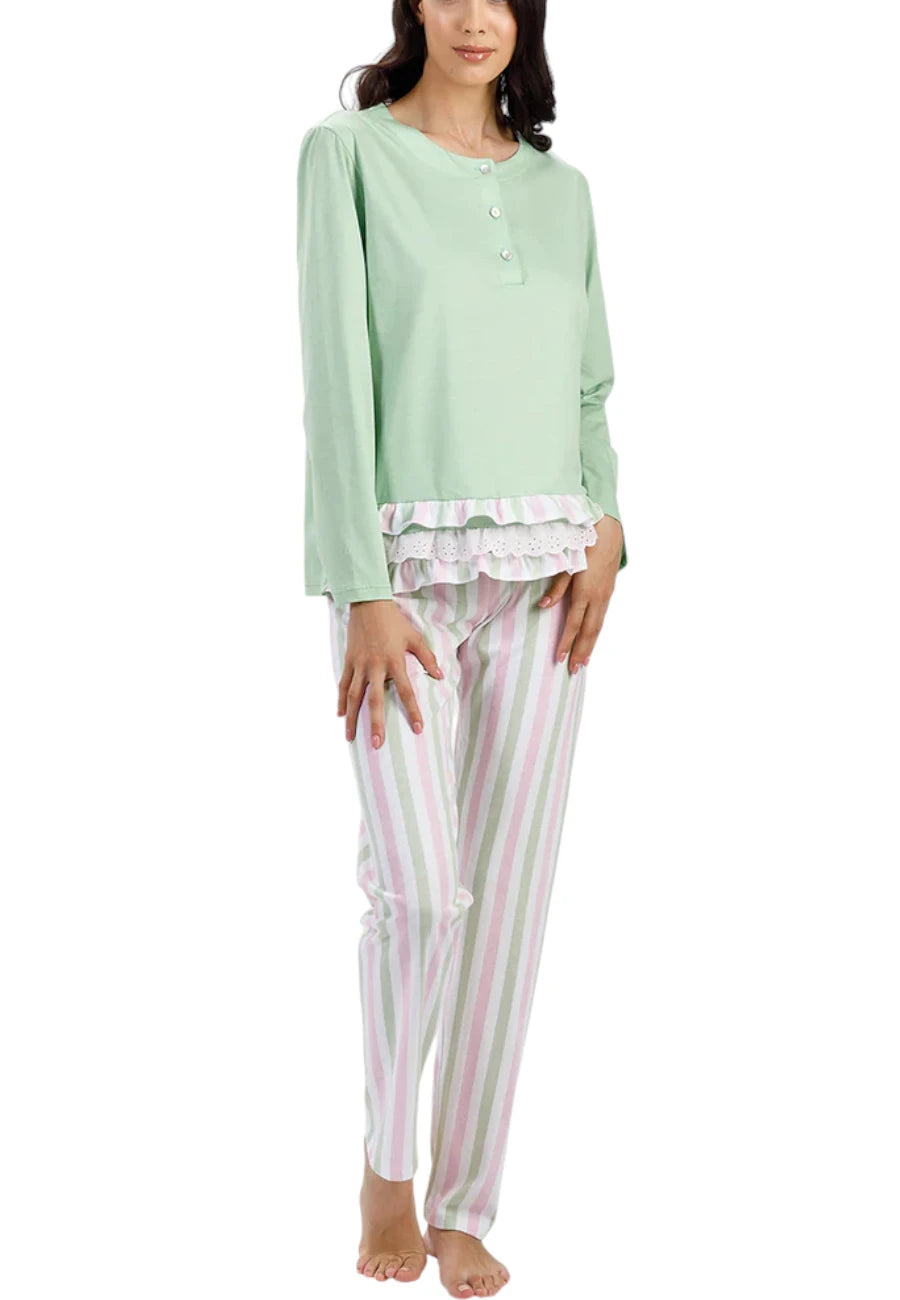 Pigiama - donna - pizzo SanGallo pigiama