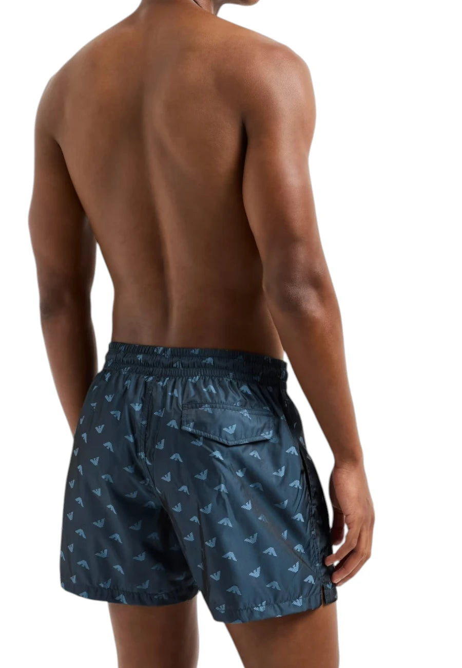pantaloncino armani blu