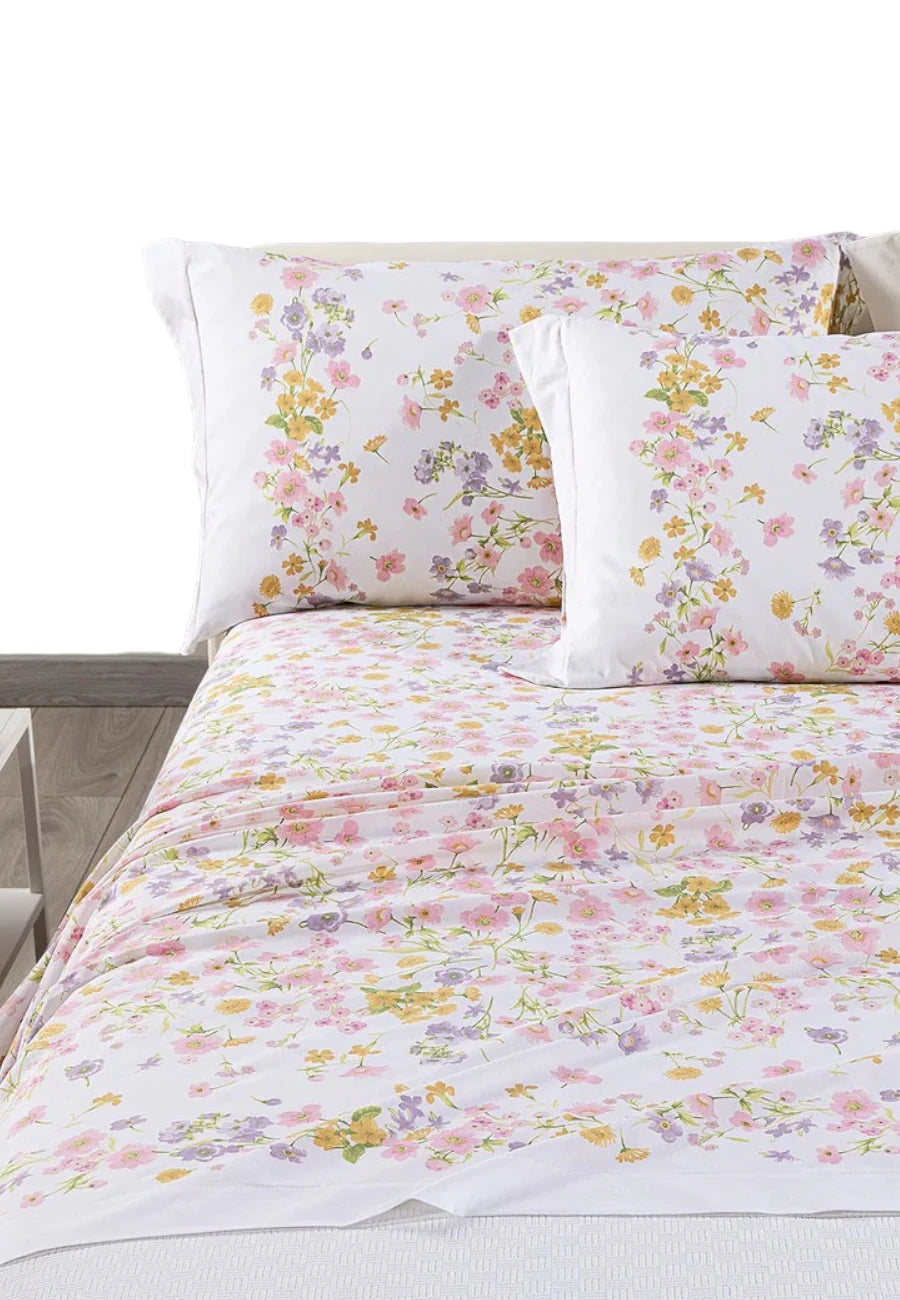 set lenzuola Caleffi  provenza fior di cotone 2025 nuova collezione matrimoniae