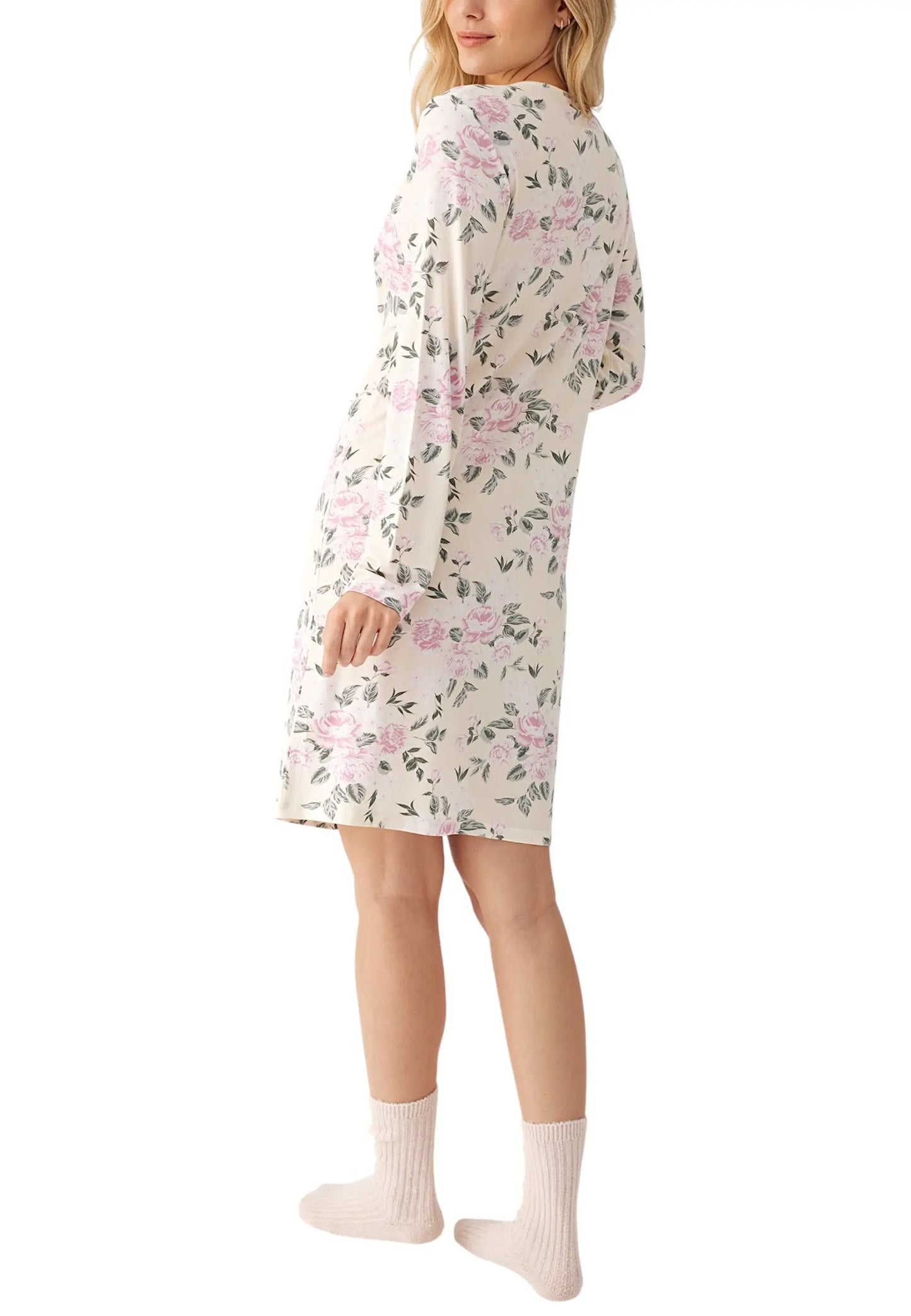 camicia da notte fiori