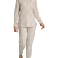 pigiama punto milano  ragno beige