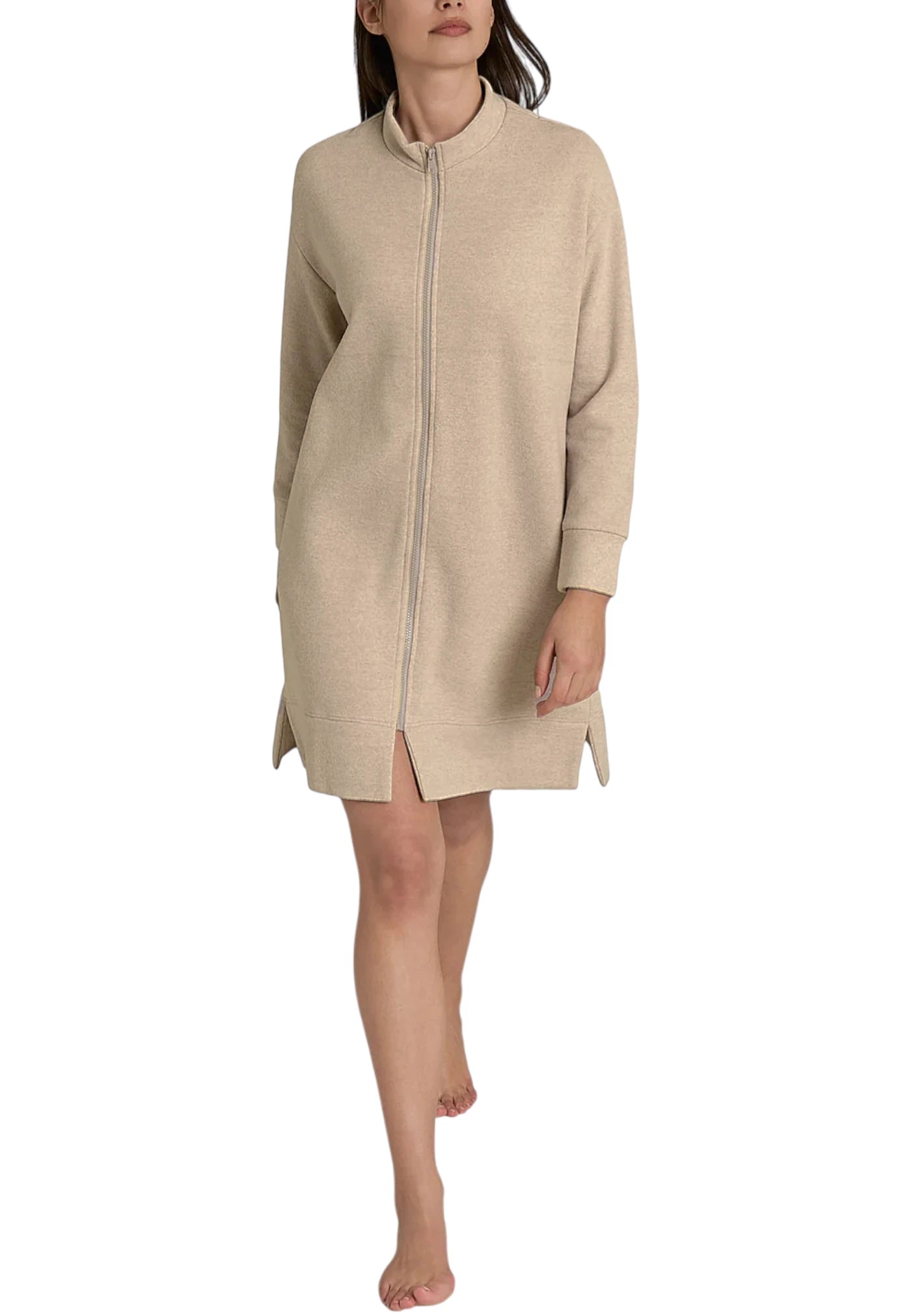 vestaglia beige punto milano ragno