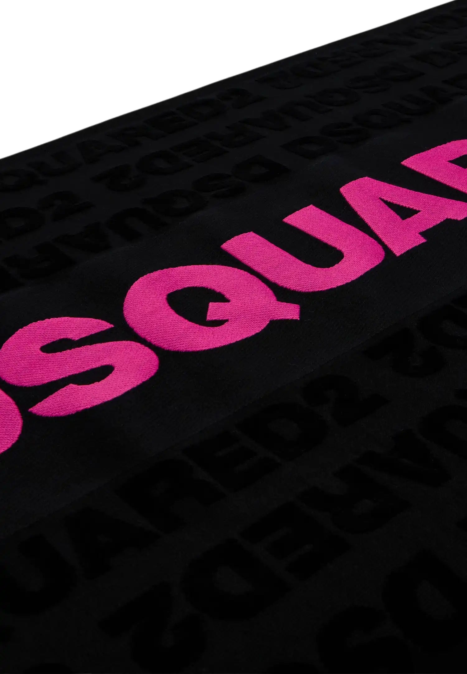 Telo dsquared fucsia e nero