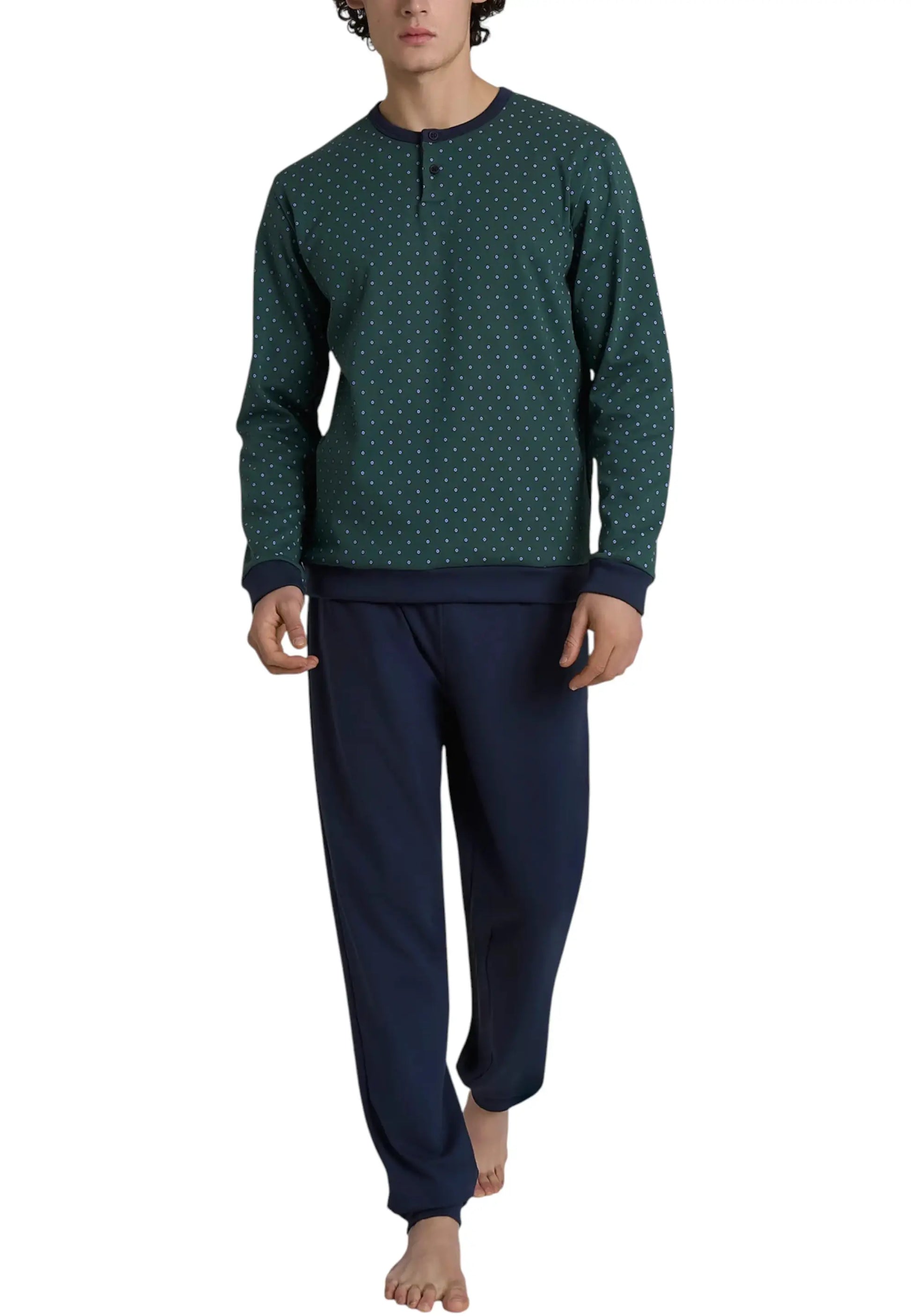 U956N1C25FRagno pigiama verde