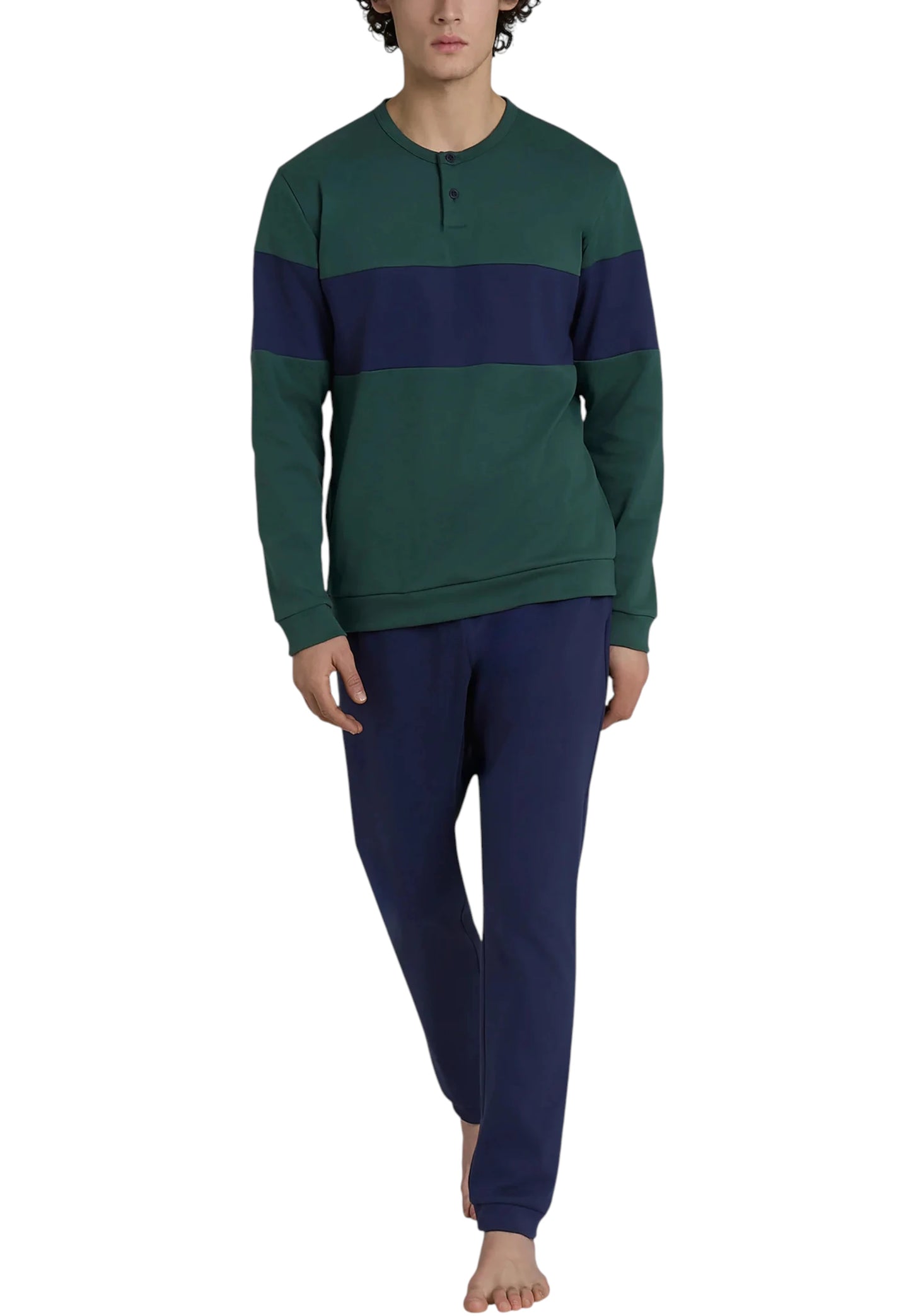 pigiama verde U963N1654FRagno