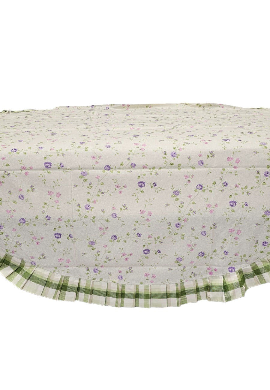 TOVAGLIA ROTONDA ANTICHE TELERIE 