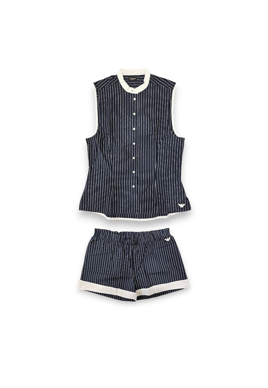 PJ set - Emporio Armani - short - lined