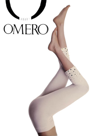 Leggings - OMERO - elfenbeinfarbenes Berberè