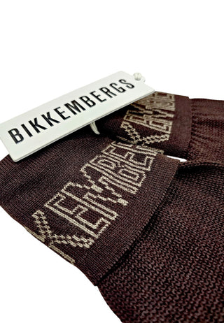 Bikkembergs guanti uomo risvolto