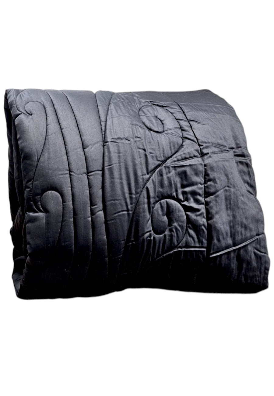 trapunta - DOMUS - raso black