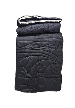 trapunta - DOMUS - raso black